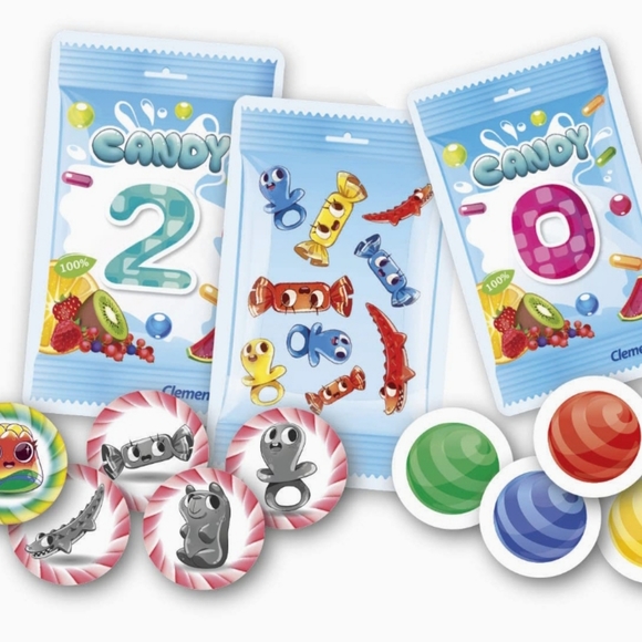 Candy Catch - A Sugary Glance And Catch Card Game For 2-6 Players By Clementoni - Picture 5 of 6